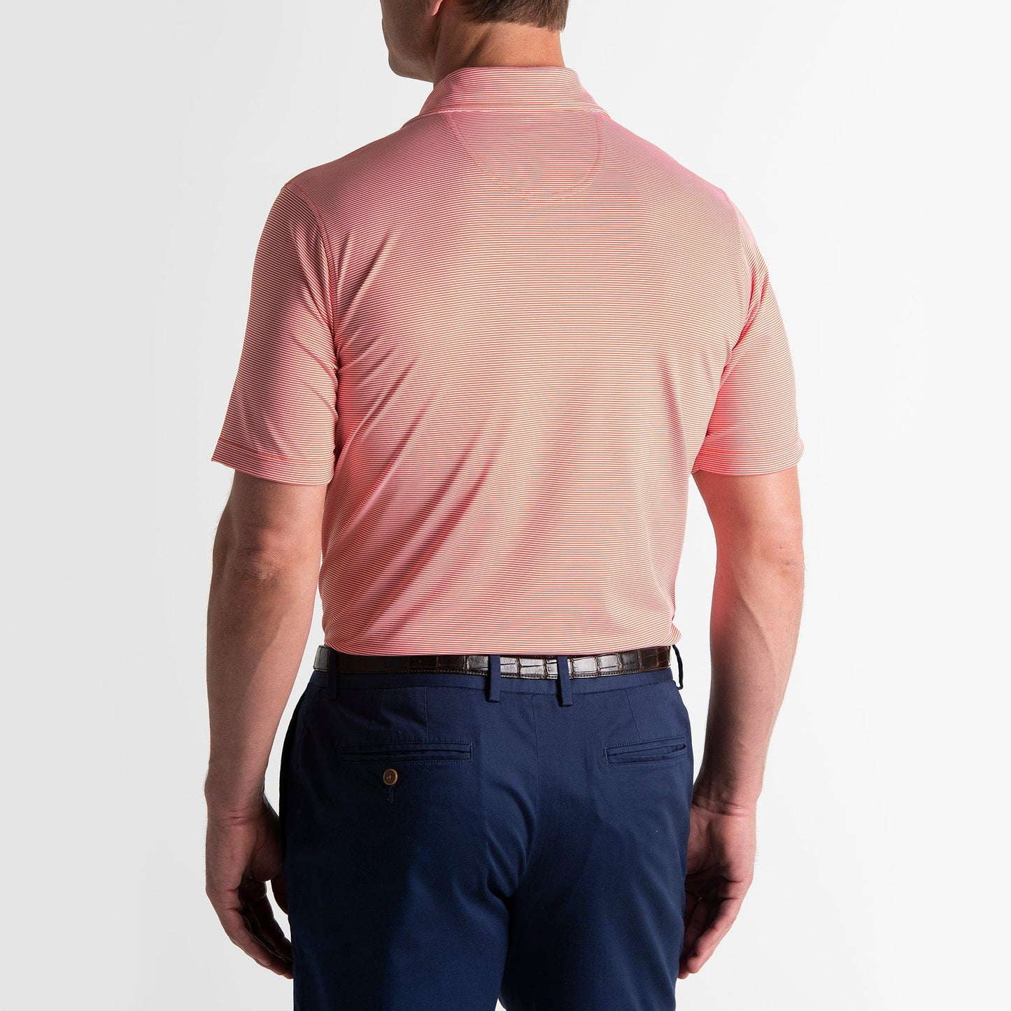 USA Mini Stripe Jersey Polo-Sale - Fairway & Greene