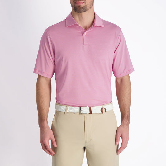 USA Mini Stripe Jersey Polo - Fairway & Greene