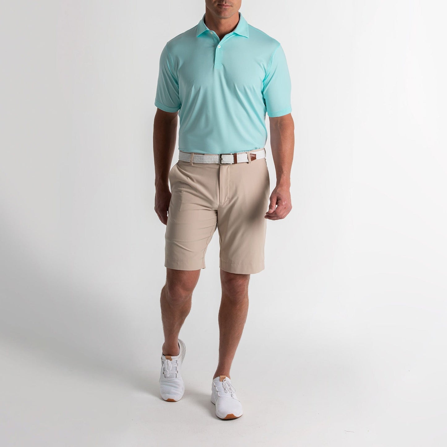 USA Mini Stripe Jersey Polo-Sale - Fairway & Greene