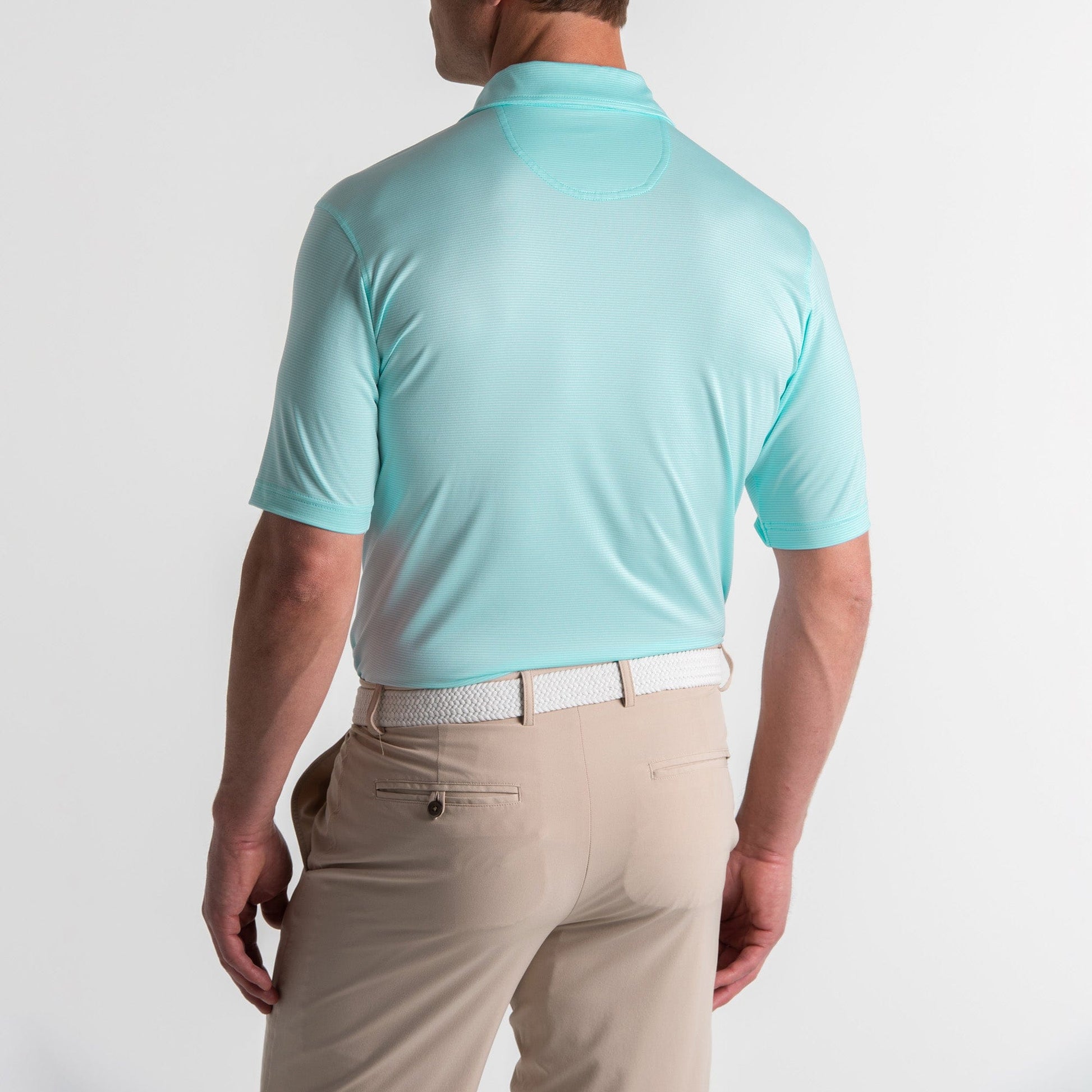 USA Mini Stripe Jersey Polo-Sale - Fairway & Greene