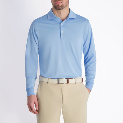 USA Mchugh Longsleeve Pique Polo - Fairway & Greene