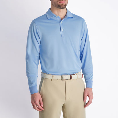 USA Mchugh Longsleeve Pique Polo - Fairway & Greene