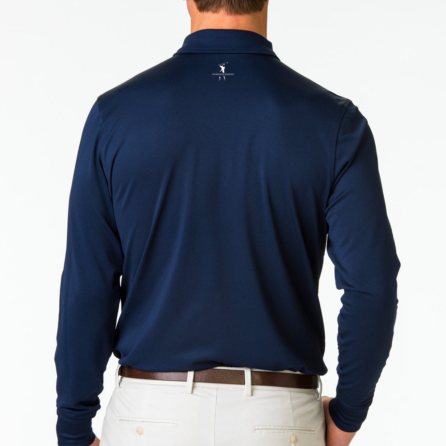 THE PLAYERS 2025 | USA Mchugh Longsleeve Pique Polo - Fairway & Greene