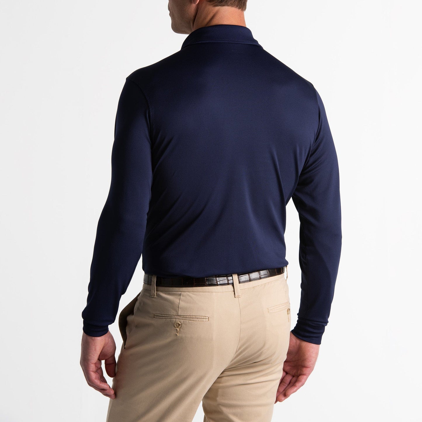 USA Mchugh Longsleeve Pique Polo-Sale