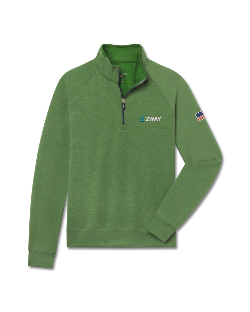 USA Valley Quarter Zip | 2WAY x American Flag