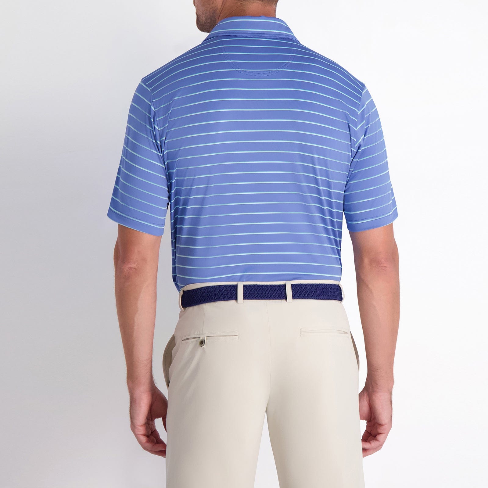 Faxon Stripe Jersey Polo-Sale - Fairway & Greene