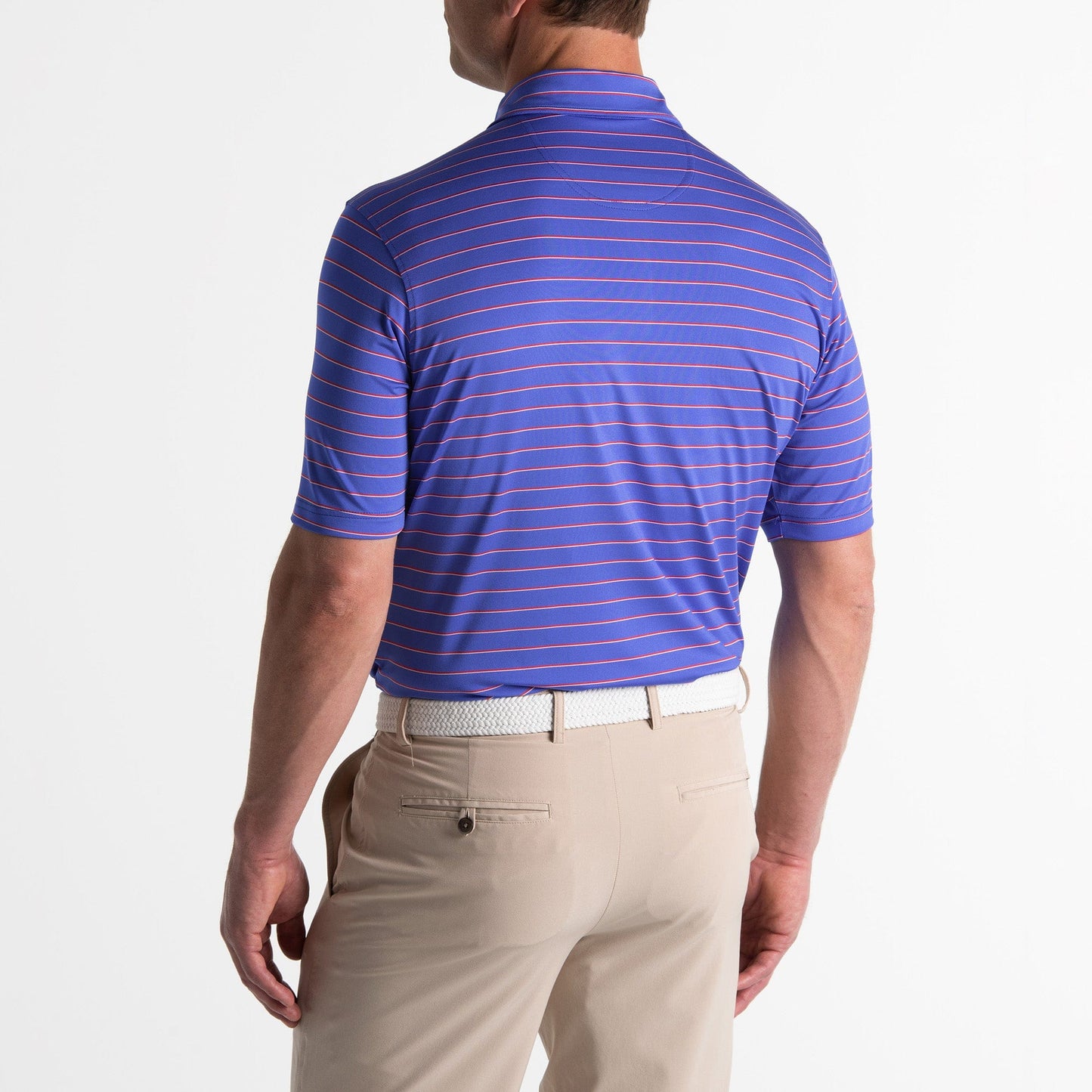 Faxon Stripe Jersey Polo-Sale - Fairway & Greene