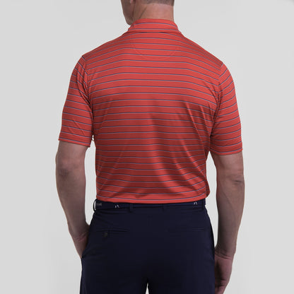 Faxon Stripe Jersey Polo-Sale - Fairway & Greene