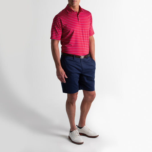 Faxon Stripe Jersey Polo-Sale - Fairway & Greene