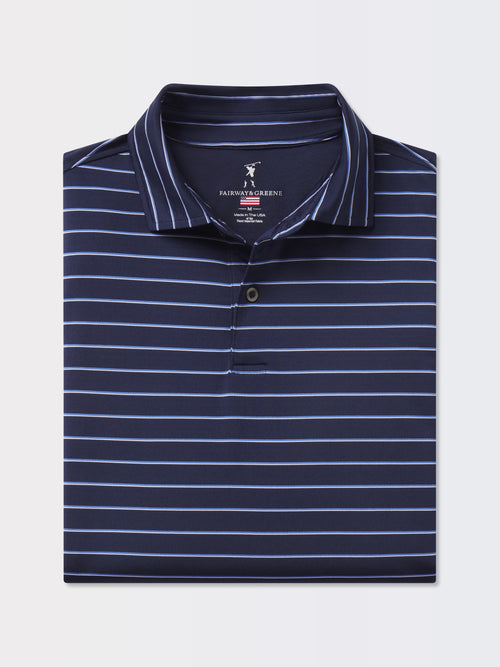 Faxon Stripe Jersey Polo