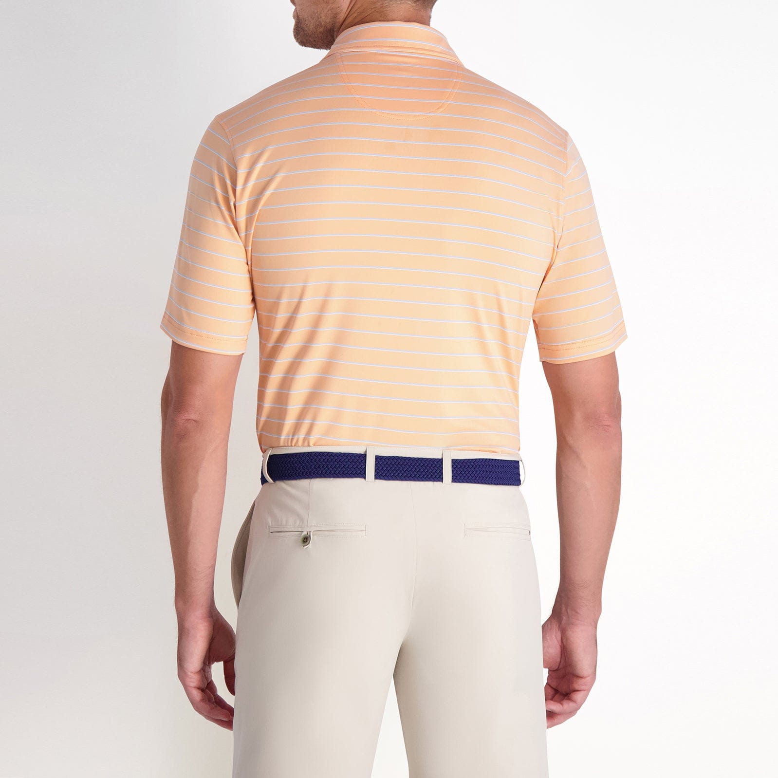 Faxon Stripe Jersey Polo-Sale - Fairway & Greene