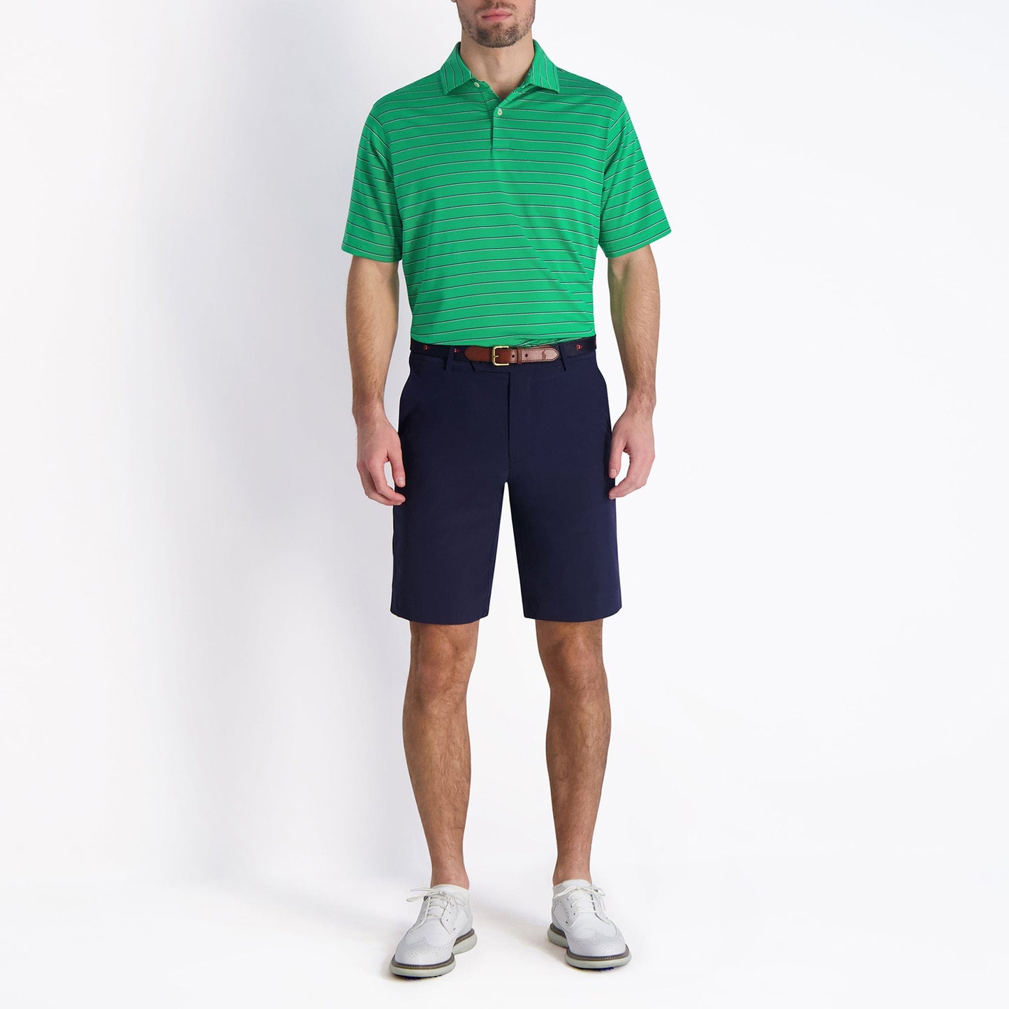 Faxon Stripe Jersey Polo-Sale