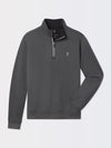 CAVES QUARTER ZIP PULLOVER | ICONIC GOLFER | DARK SHADOW GREY HEATHER