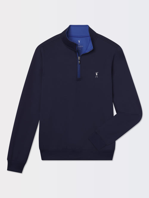 CAVES QUARTER ZIP PULLOVER | ICONIC GOLFER | MARINE