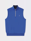 CAVES SOLID QUARTER ZIP VEST | ICONIC GOLFER | BALTIC