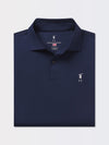 USA TOURNAMENT SOLID JERSEY POLO | ICONIC GOLFER | MARINE