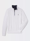 CAVES QUARTER ZIP PULLOVER | ICONIC GOLFER | WHITE