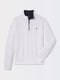 CAVES QUARTER ZIP PULLOVER | ICONIC GOLFER | WHITE