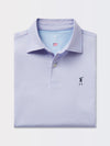 OWENS STRIPE TECH POLO | ICONIC GOLFER | BLUFF/BERMUDA