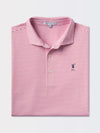PARK STRIPE POLO | ICONIC GOLFER | WHITE/REDWOOD