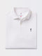 USA TOURNAMENT SOLID JERSEY POLO | ICONIC GOLFER | WHITE