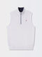 CAVES SOLID QUARTER ZIP VEST | HOLIDAY | WHITE