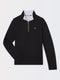 WELLS QUARTER ZIP | HOLIDAY | BLACK/WHITE