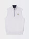 CAVES SOLID QUARTER ZIP VEST | HOLIDAY | WHITE