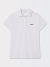 DAWN PIQUE SHORT SLEEVE POLO | MARSH WORDMARK | WHITE