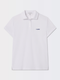 DAWN PIQUE SHORT SLEEVE POLO | MARSH WORDMARK | WHITE
