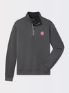 CAVES QUATER ZIP PULLOVER | INDIANA CHAMPIONS | DARK SHADOW GREY HEATHER - Fairway & Greene