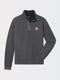 CAVES QUATER ZIP PULLOVER | INDIANA CHAMPIONS | DARK SHADOW GREY HEATHER - Fairway & Greene