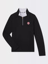 WELLS QUARTER ZIP | INDIANA CHAMPIONS | BLACK/WHITE - Fairway & Greene