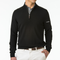 Baruffa Merino Quarter Zip Sweater | Marsh Wordmark | Black