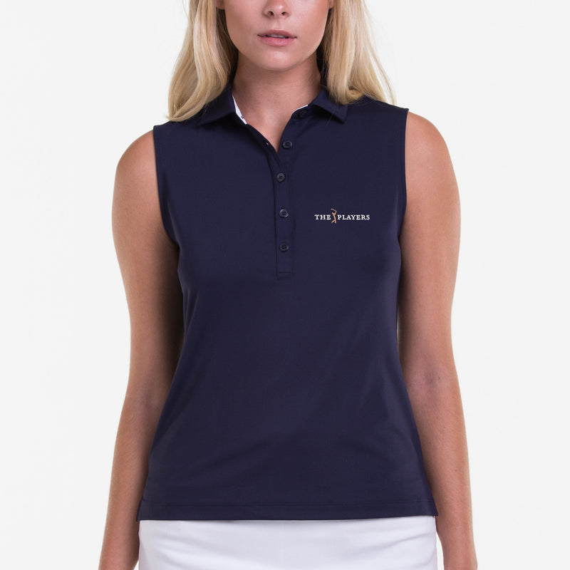 2025 The Players | Sleeveless Charlotte Jersey Polo