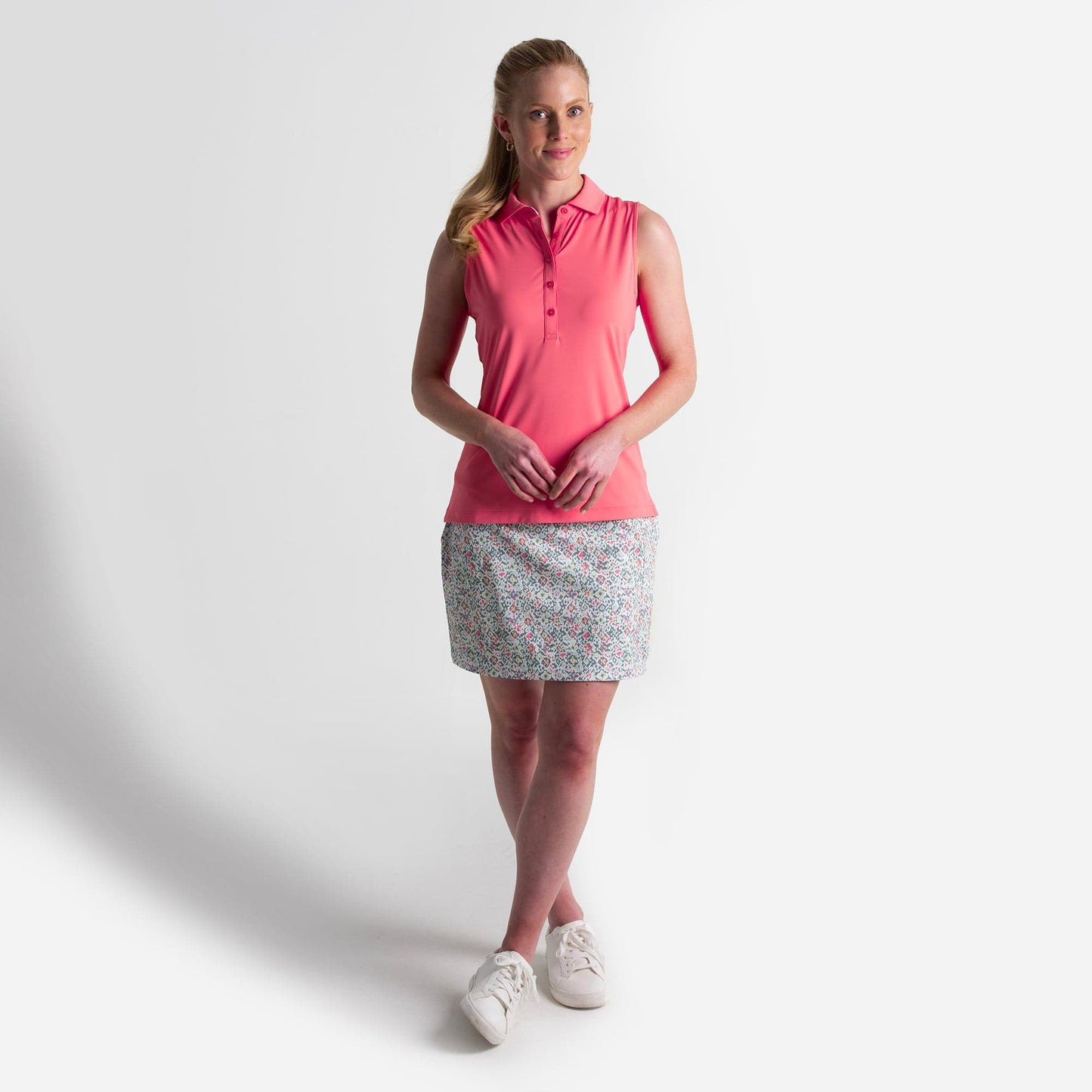 SLEEVELESS CHARLOTTE JERSEY POLO-SALE