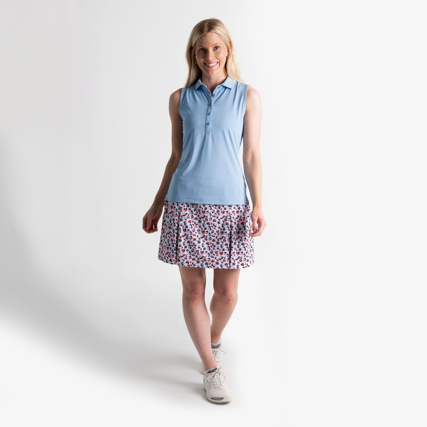 SLEEVELESS CHARLOTTE JERSEY POLO-SALE