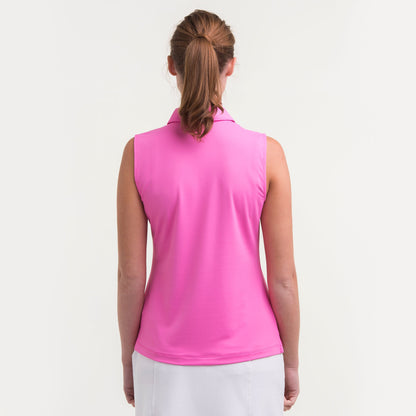 SLEEVELESS CHARLOTTE JERSEY POLO-SALE