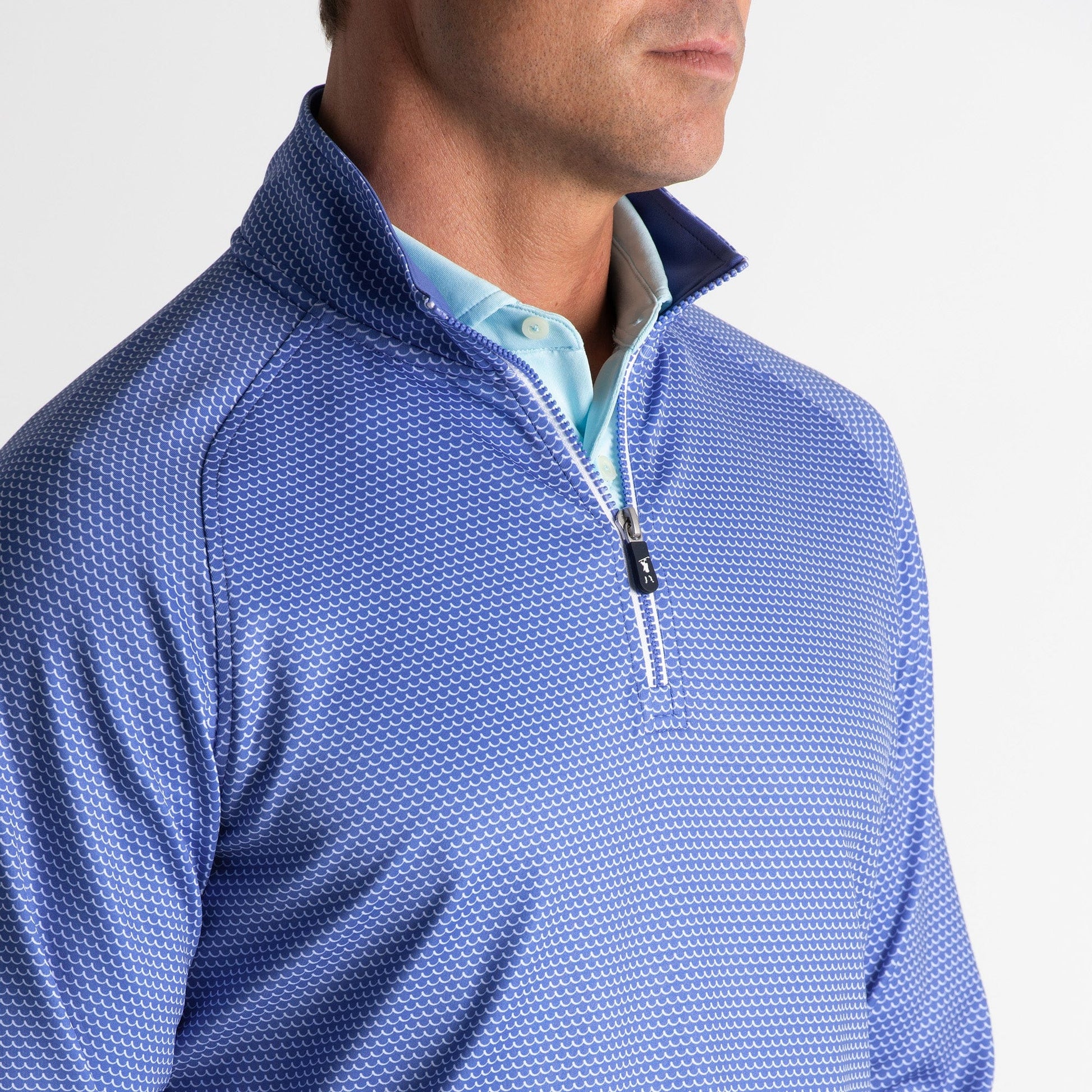 WAVE LONG SLEEVE 1/4 ZIP- SALE - Fairway & Greene