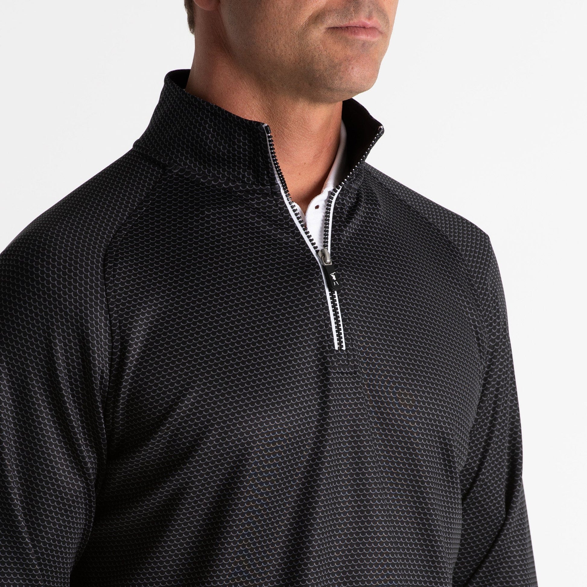 WAVE LONG SLEEVE 1/4 ZIP- SALE - Fairway & Greene