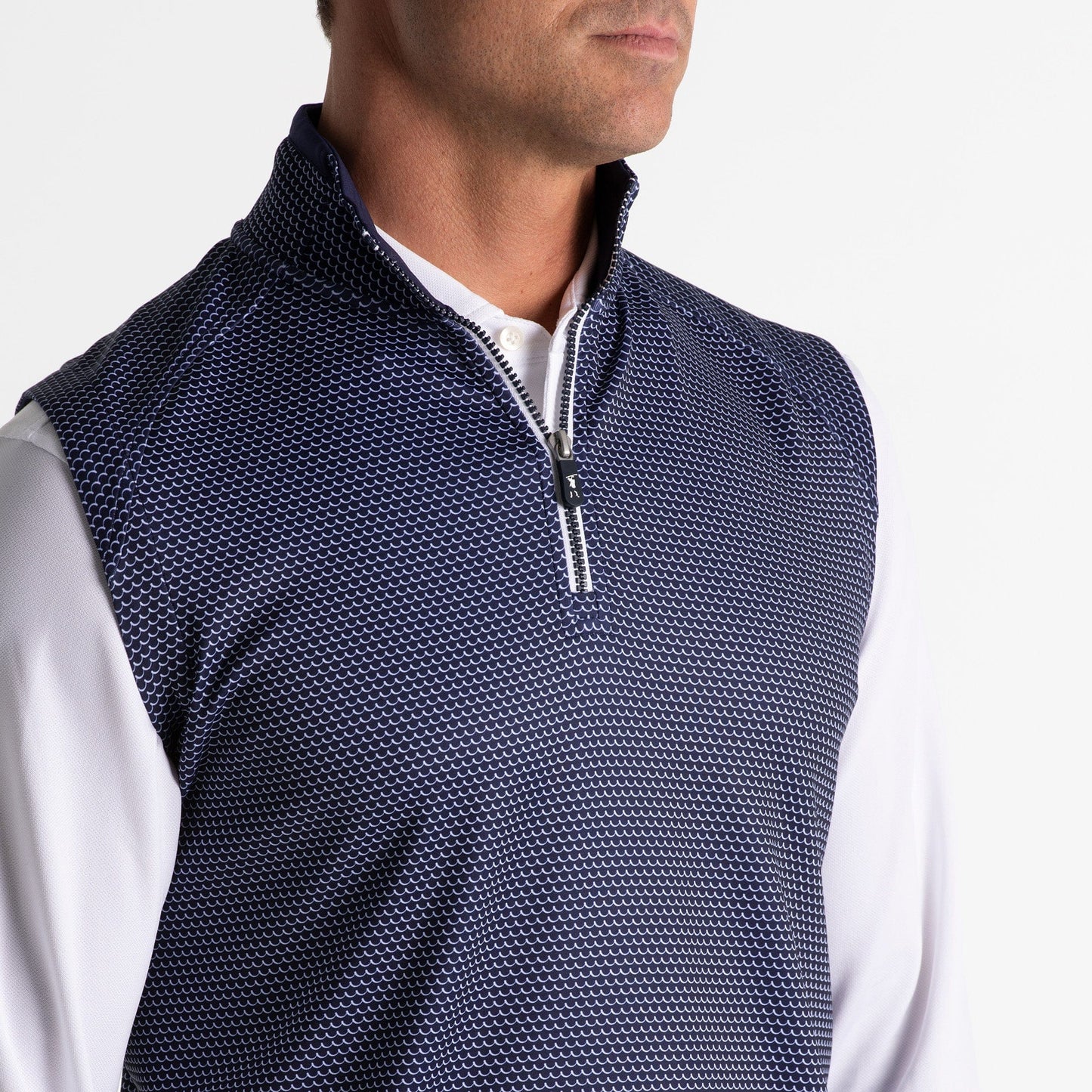 WAVE 1/4 ZIP VEST-SALE - Fairway & Greene