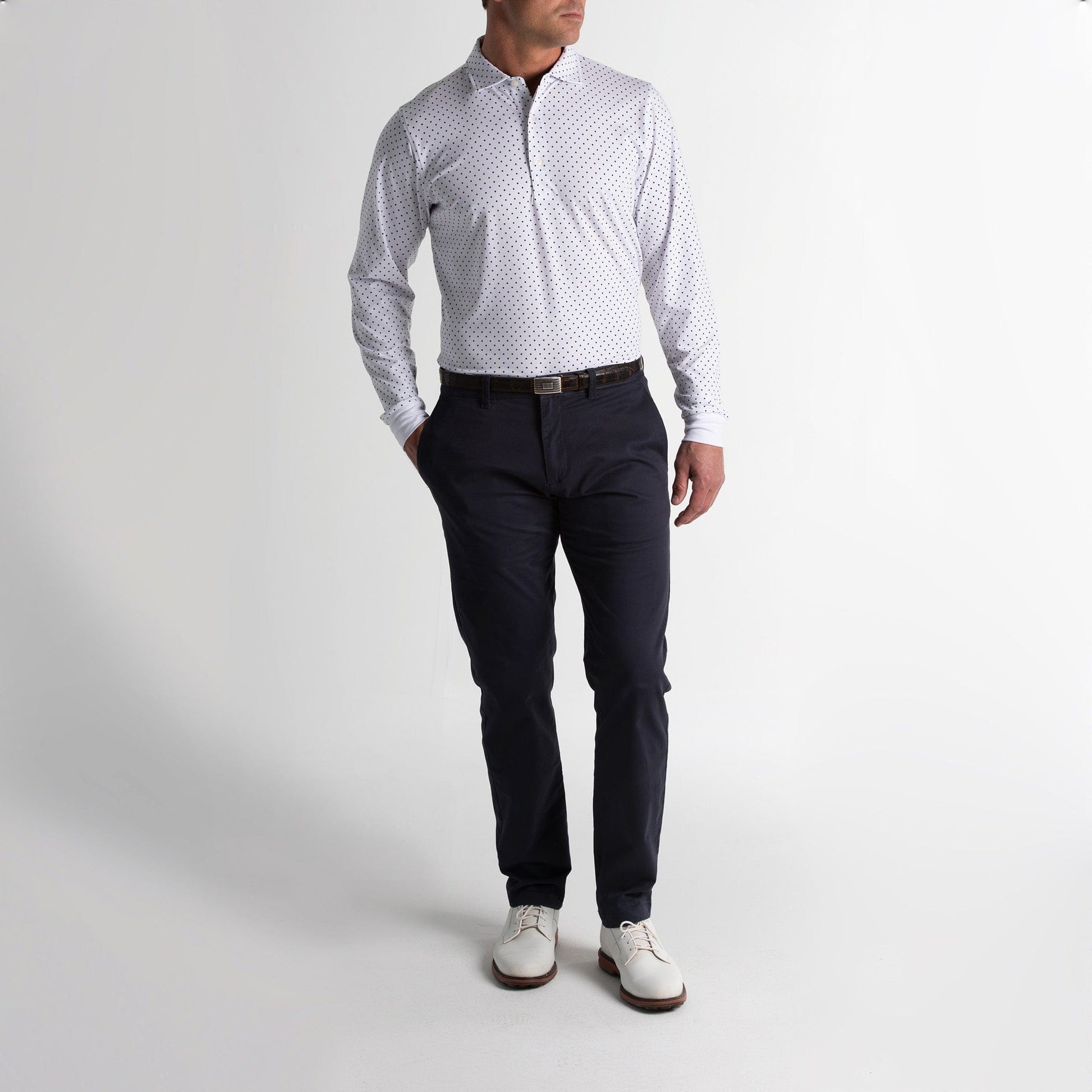 CITADEL DOT NATURAL JERSEY-SALE - Fairway & Greene