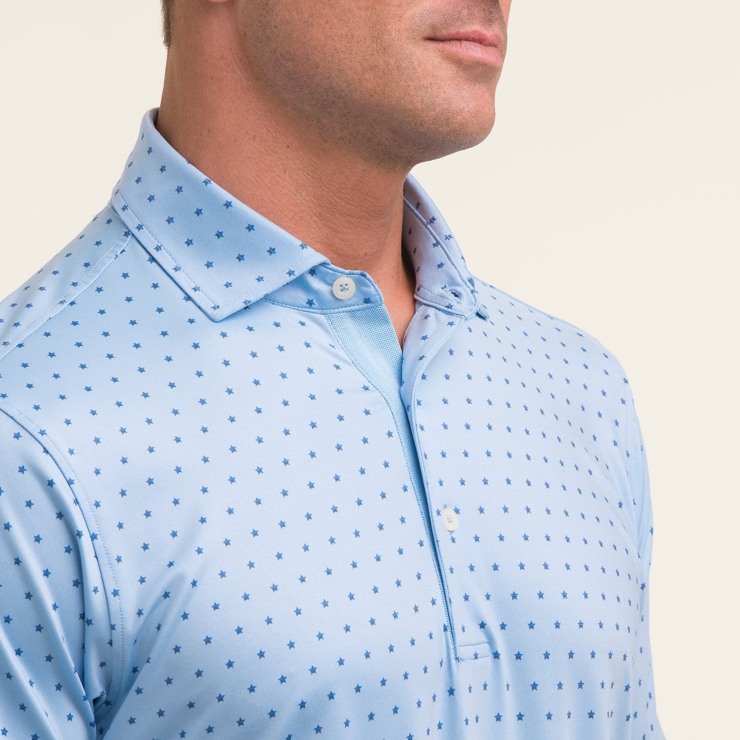 NAUTI STAR PRINT JERSEY-SALE - Fairway & Greene