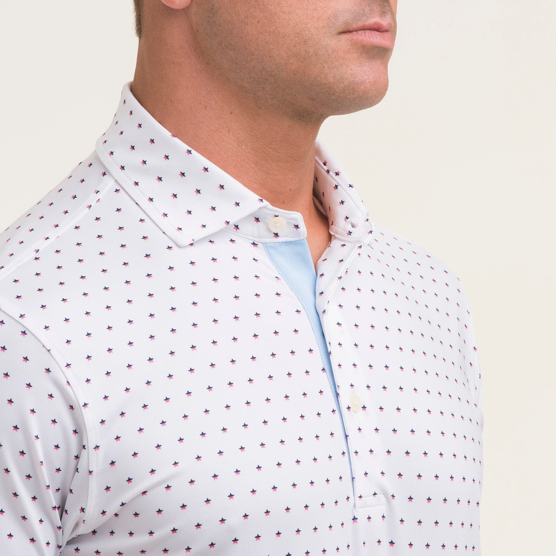 NAUTI STAR PRINT JERSEY-SALE - Fairway & Greene