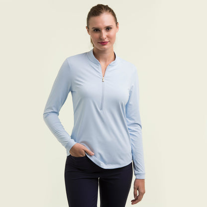 CAT LONG SLEEVE ZIP - Fairway & Greene