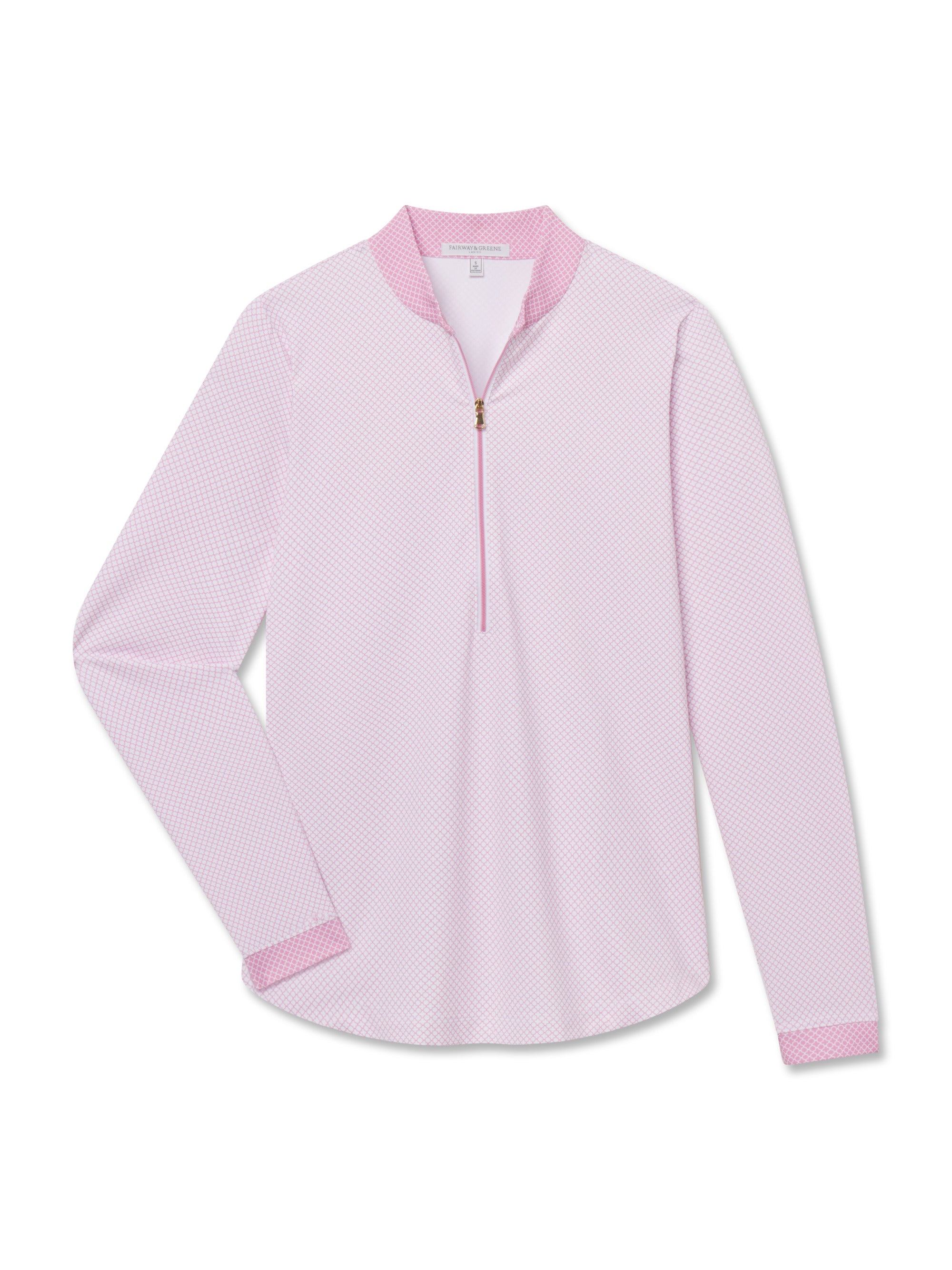 Cat Long Sleeve Zip | Women's Golf Layer – Fairway & Greene