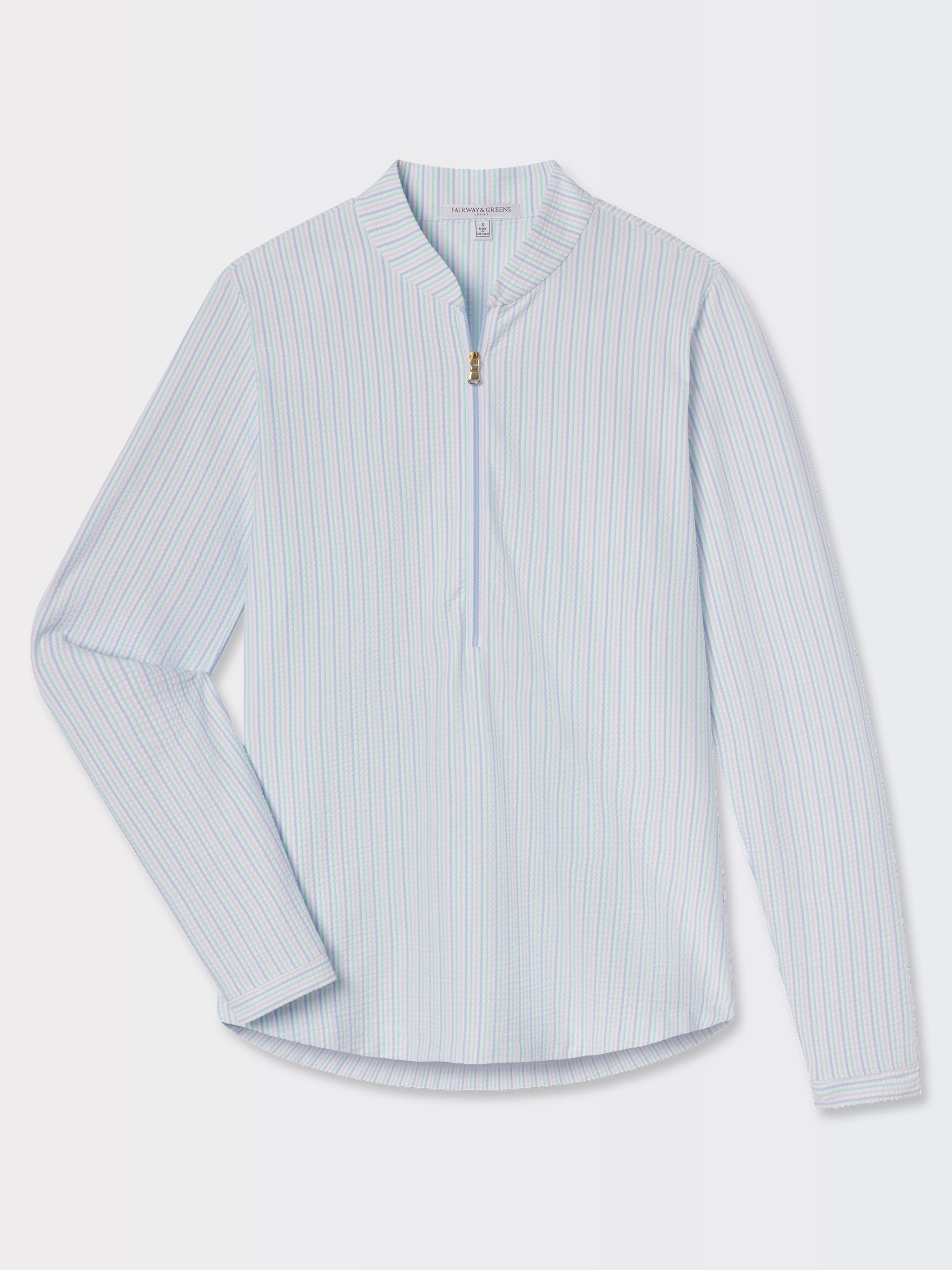 CAT LONG SLEEVE ZIP – Fairway & Greene