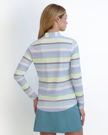 CAT LONG SLEEVE ZIP - Fairway & Greene