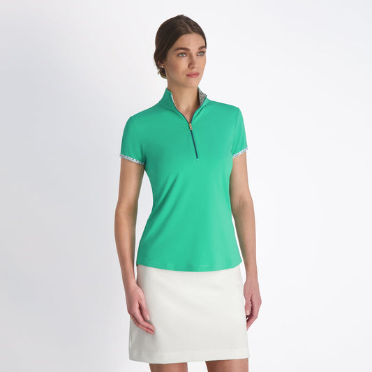 MAYA ZIP MOCK-SALE - Fairway & Greene