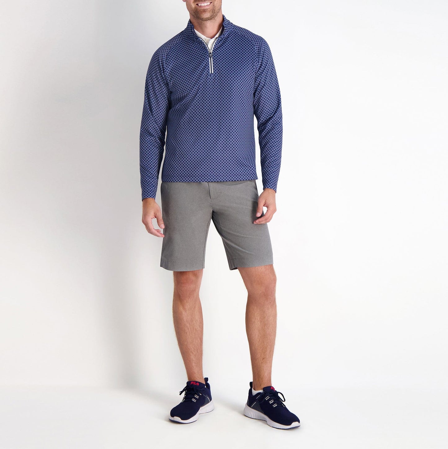 CHRIS LONG SLEEVE 1/4 ZIP-SALE - Fairway & Greene